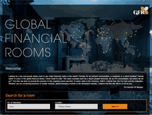 Tablet Screenshot of globalfinancialrooms.com